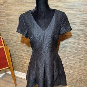 Black Imprint Dress